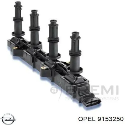 Купити 9153250 Opel Котушка запалювання