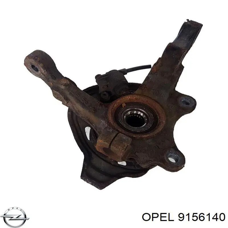 Цапфа поворотна ліва Opel 9156140 ціна, від  USD