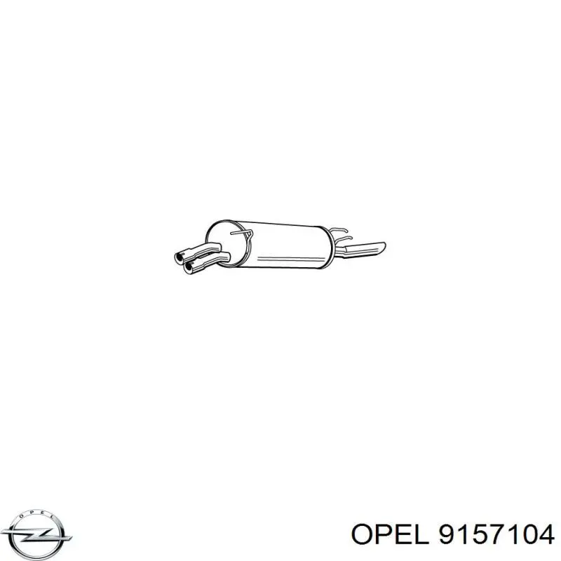  9157104 Opel