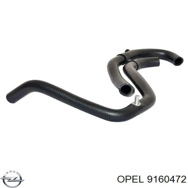 Купити 9160472 Opel Шланг грубки/обігрівача