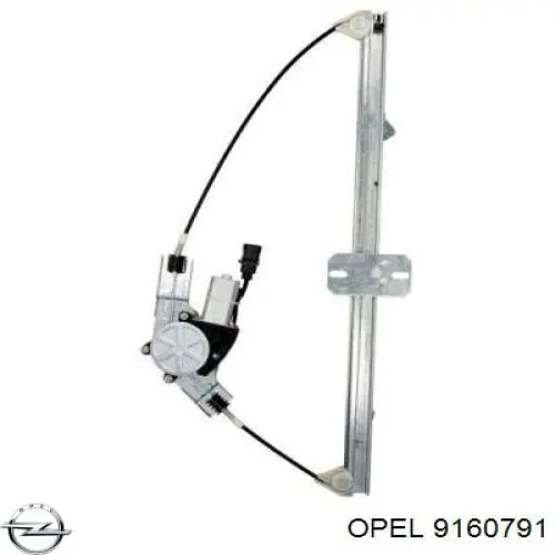 Склопідйомник (механізм переміщення скла) Opel 9160791 ціна, від 20.42 USD