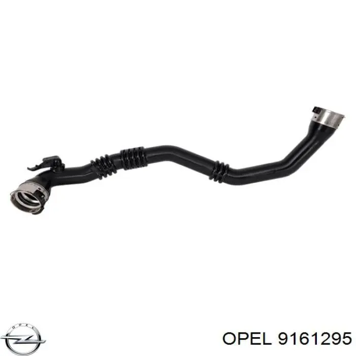 9161295 Opel Патрубок системи охолодження