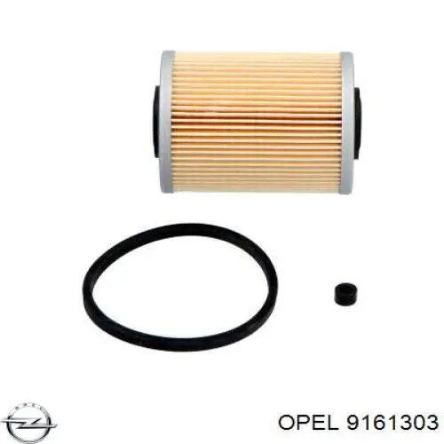 9161303 Opel фільтр паливний