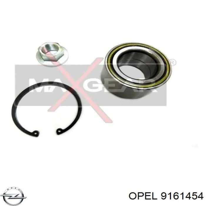 Купити 9161454 Opel Підшипник ступиці передньої