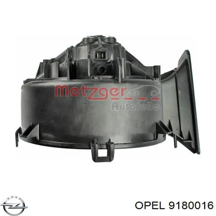 Вентилятора пічки 9180016 Opel