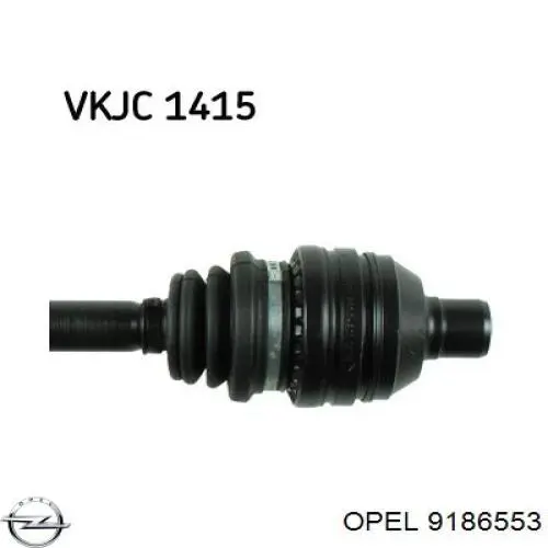 Купити 9186553 Opel Піввісь права