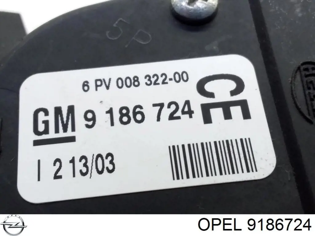 Підаль газу Opel 9186724 ціна, від 14.65 USD