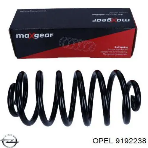 Купити 9192238 Opel Задні пружини