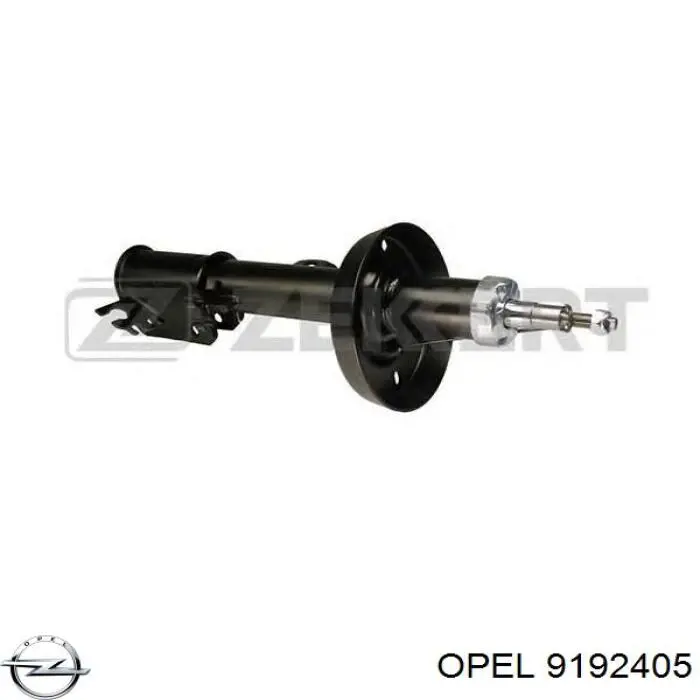 Купити 9192405 Opel Амортизатора передній лівий