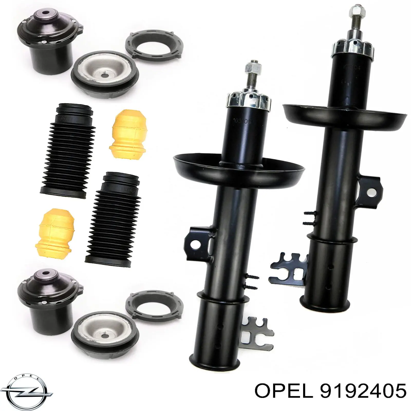Амортизатор передньої підвіски, лівий Opel 9192405 ціна, від 40.16 USD