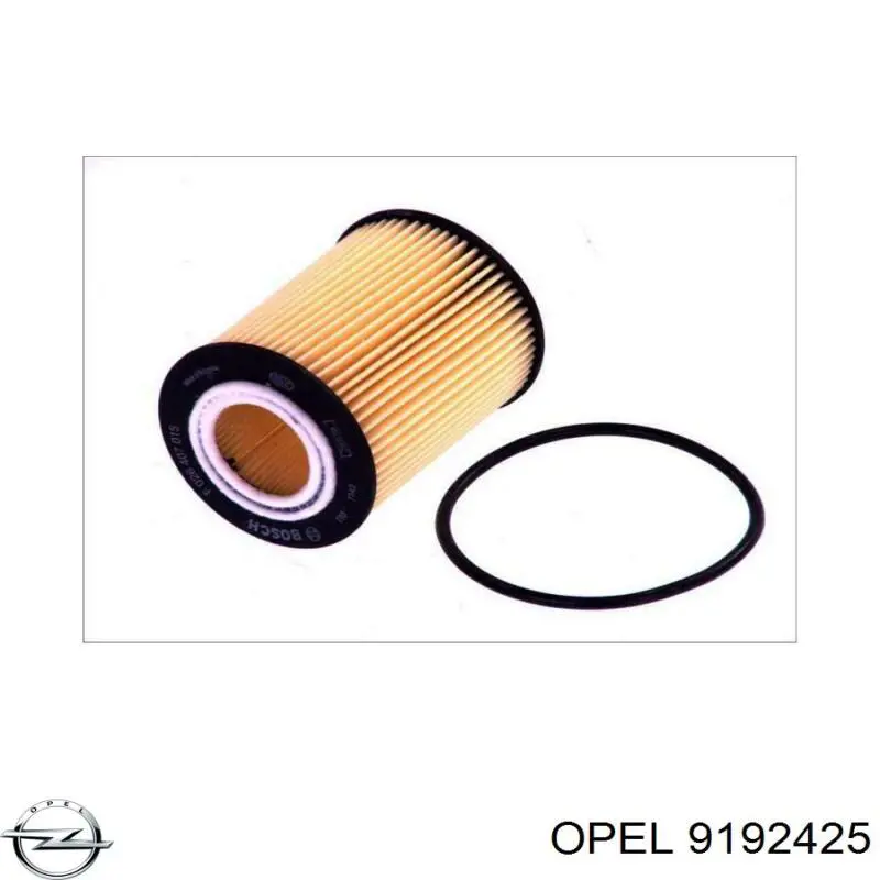 Фільтр масляний Opel 9192425
