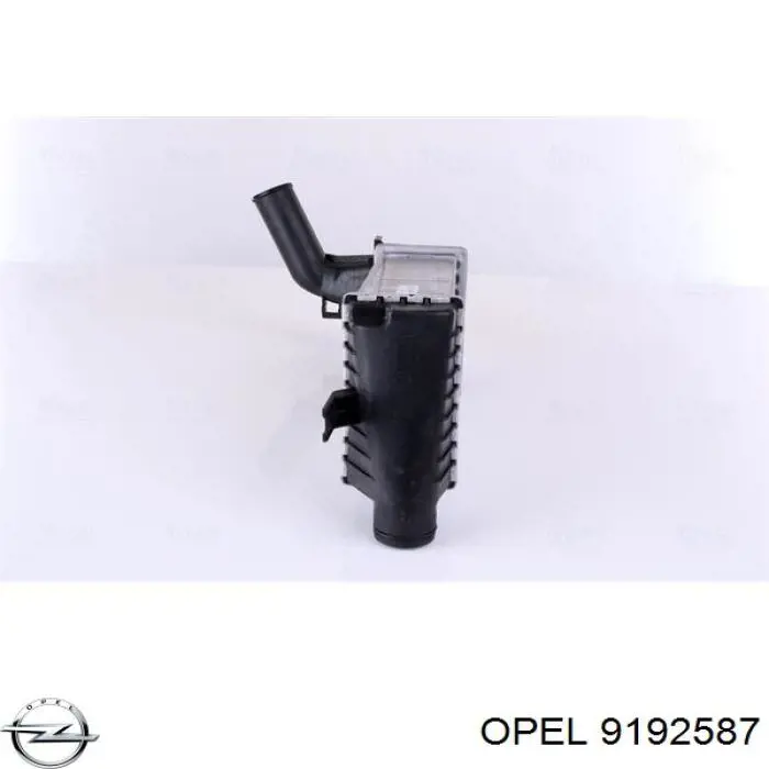 Інтеркулер 9192587 Opel