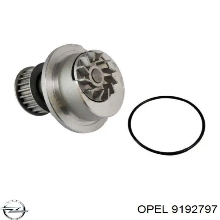 Купити 9192797 Opel Насос охолоджуючої рідини