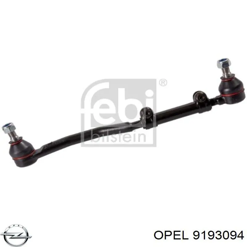 Тяга рульова в зборі, права Opel 9193094 ціна, від 23.46 USD