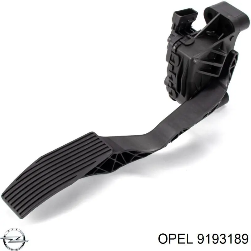 Підаль газу Opel 9193189 ціна, від 65.87 USD