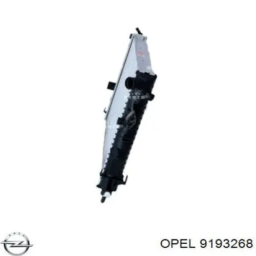 Купити 9193268 Opel Радіатор двигуна