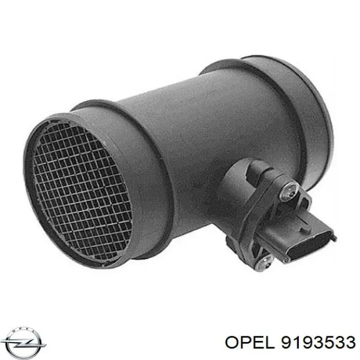 Датчик масової витрати повітря Opel 9193533 ціна, від 47.30 USD