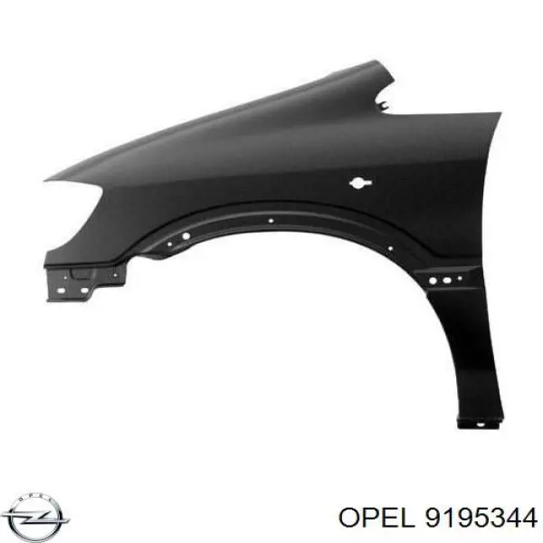 Ліве переднє крило Opel 1101030 ціна, від 92.41 USD