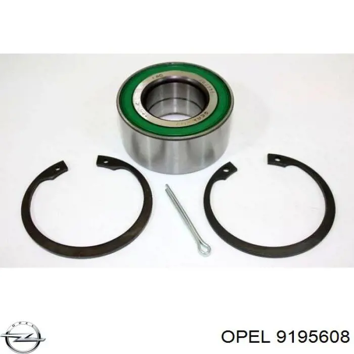 Купити 9195608 Opel Підшипник ступиці передньої