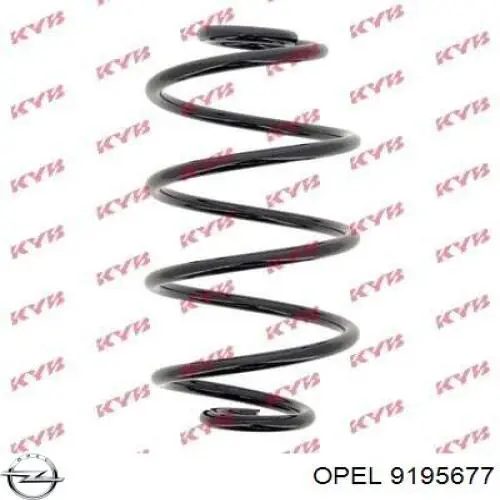 Пружина задня Opel 9195677 ціна, від 28.32 USD