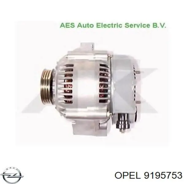 9195753 Opel генератор