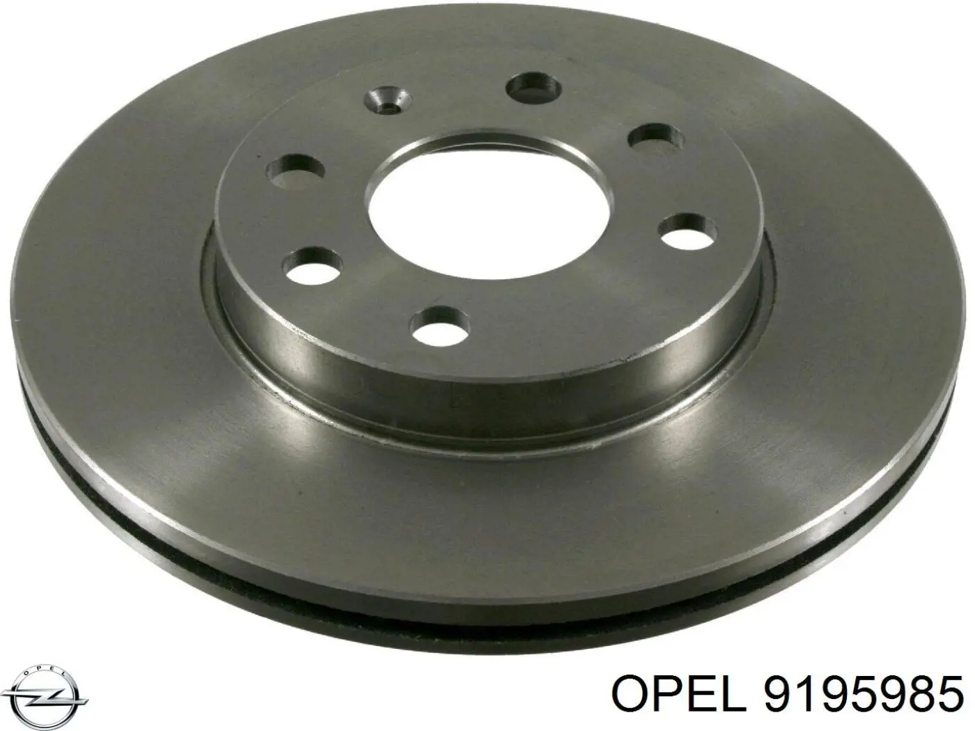 9195985 Opel диск гальмівний передній
