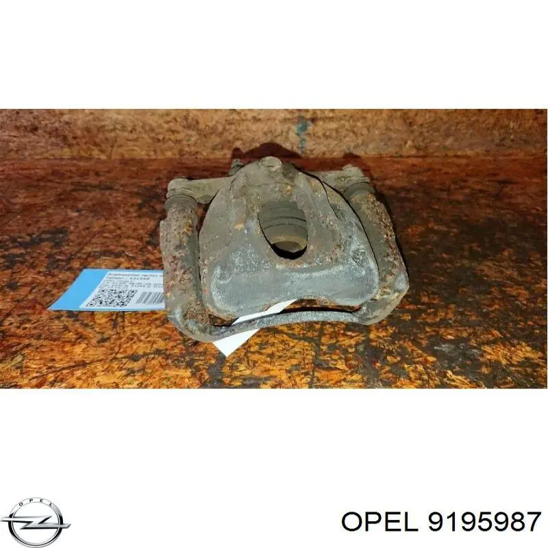 Купити 9195987 Opel Супорт гальмівний передній правий
