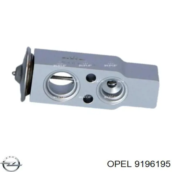 9196195 Opel клапан trv, кондиціонера