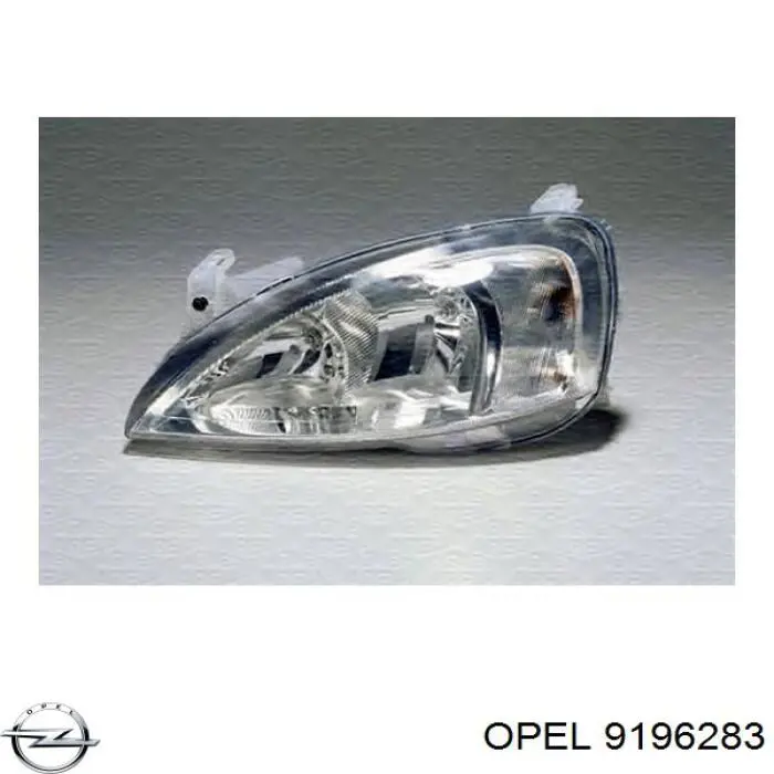 Купити 9196283 Opel Права блок фара