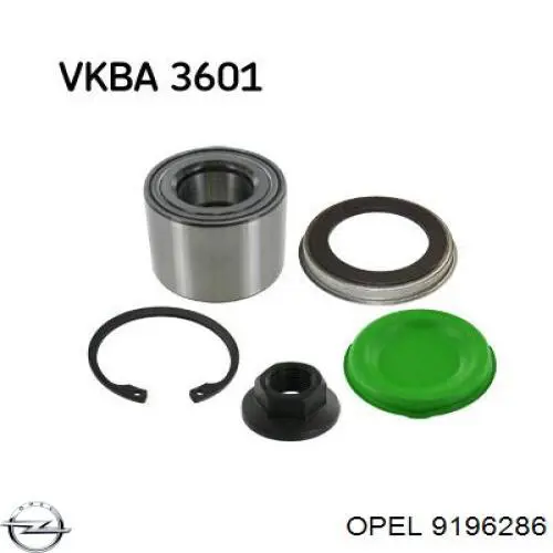 Купити 9196286 Opel Підшипник задньої ступиці