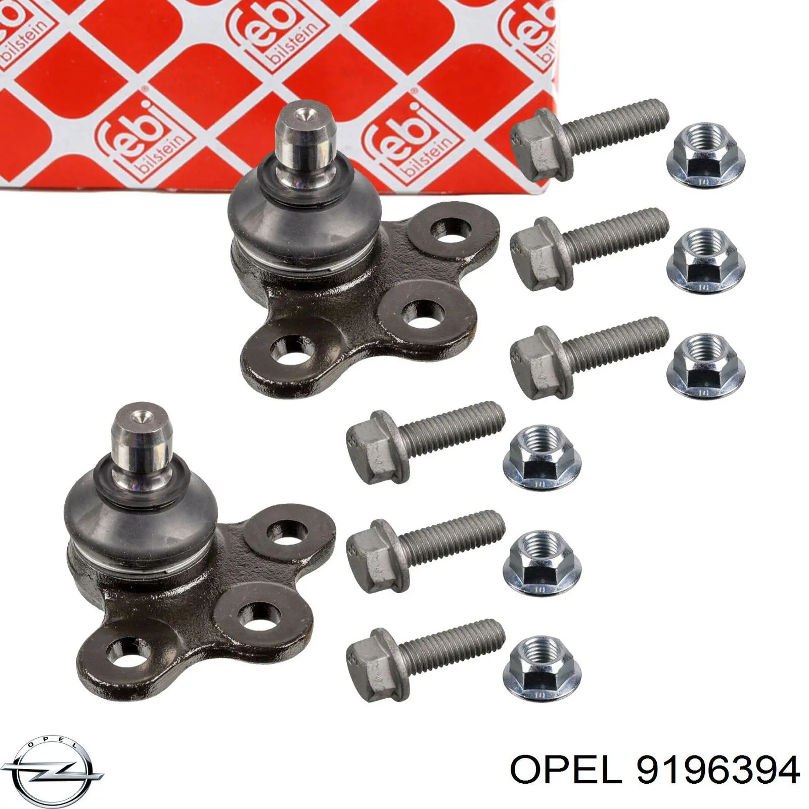 Купити 9196394 Opel Кульова опора, нижня