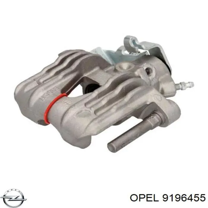 Супорт задній правий 9196455 Opel