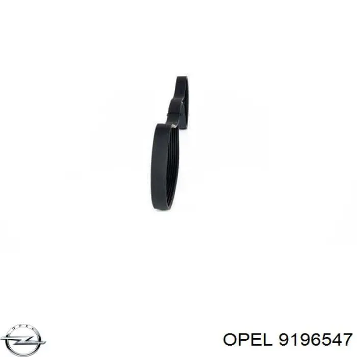9196547 Opel ремінь приводний, агрегатів