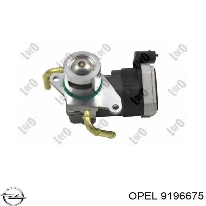 Купити 9196675 Opel Прилади управління системи рециркуляції