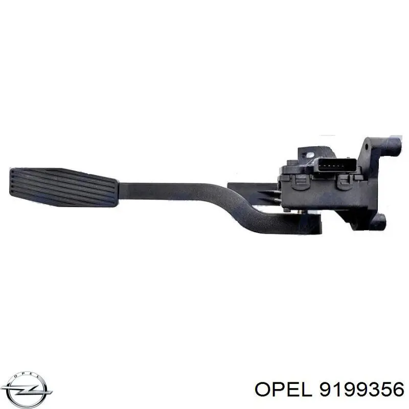 Купити 9199356 Opel Педаль газу