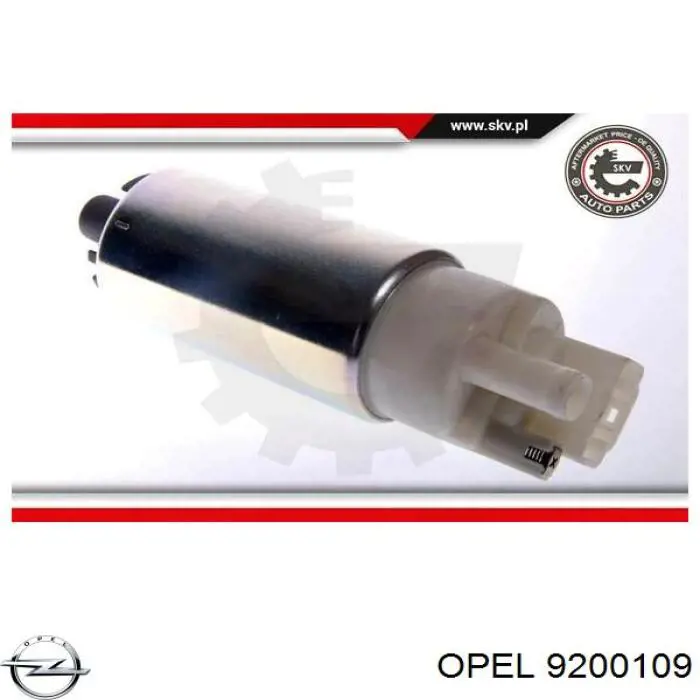 9200109 Opel паливний насос електричний, занурювальний