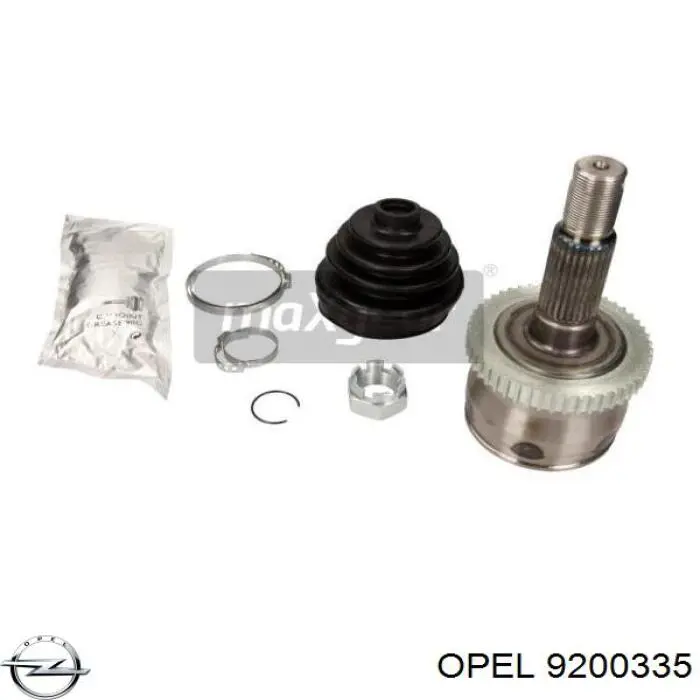 Граната колісна Opel 9200335 ціна, від 30.97 USD