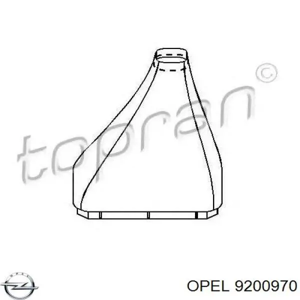 Чохол на важіль перемикання Opel 9200970 ціна, від 16.82 USD