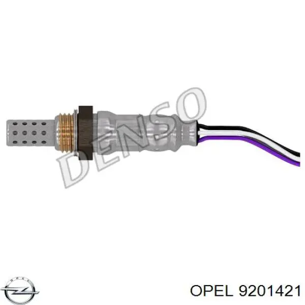 Лямбдазонд, датчик кисню до каталізатора Opel 9201421 ціна, від 72.42 USD