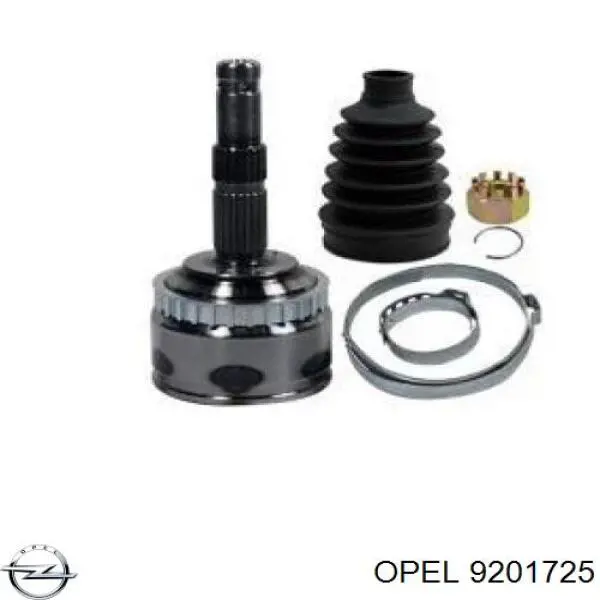 Граната колісна Opel 9201725 ціна, від 29.25 USD
