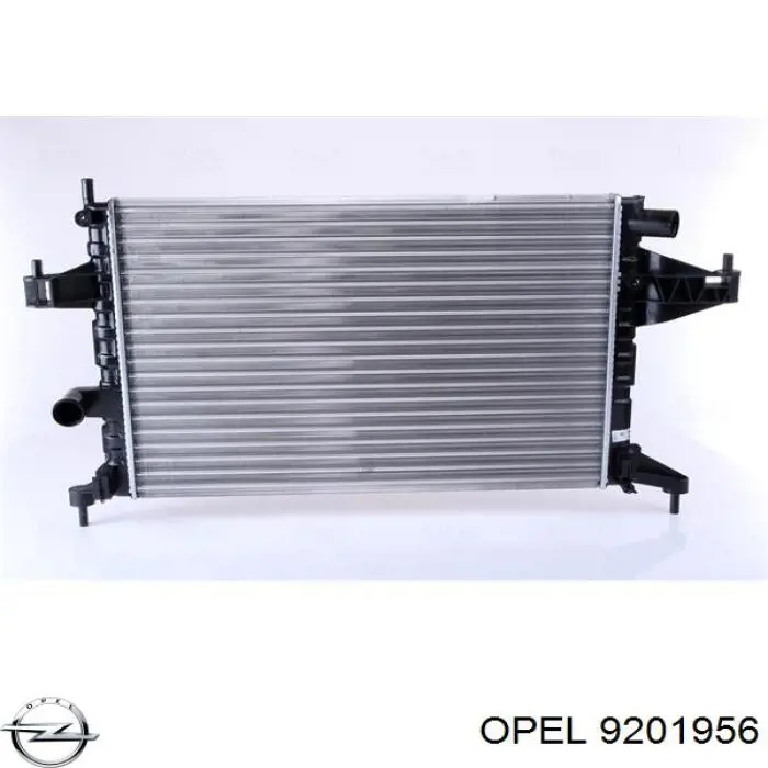 Радіатор основний Opel 9201956 ціна, від 52.20 USD