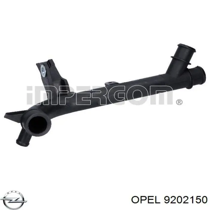 Фланець системи охолодження (трійник) Opel 6336062 ціна, від 11.08 USD