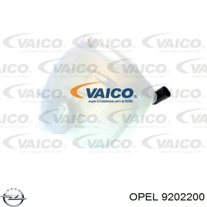 9202200 Opel бачок системи охолодження, розширювальний