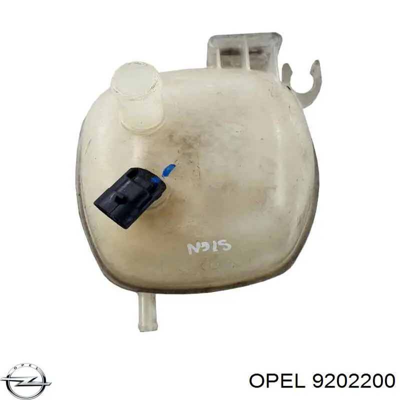 Бачок системи охолодження 9202200 Opel