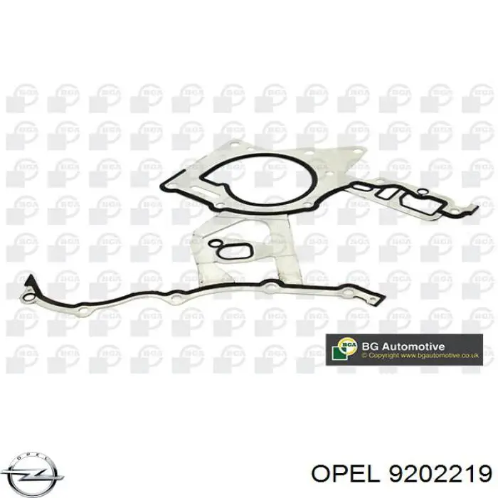 Купити 9202219 Opel Прокладка масляного насосу