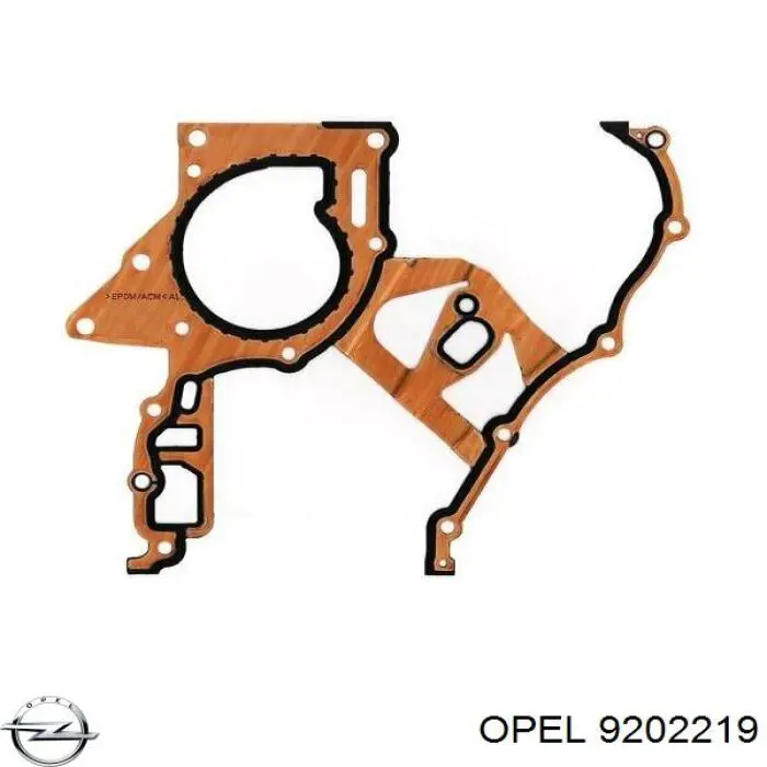 9202219 Opel прокладка масляного насосу