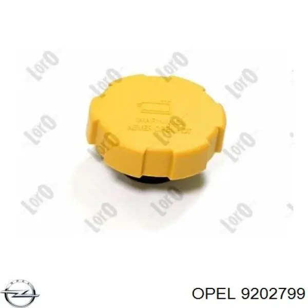 9202799 Opel кришка/пробка розширювального бачка