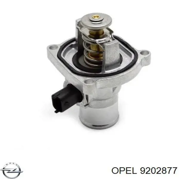 9202877 Opel Шланг/патрубок радіатора охолодження, нижній