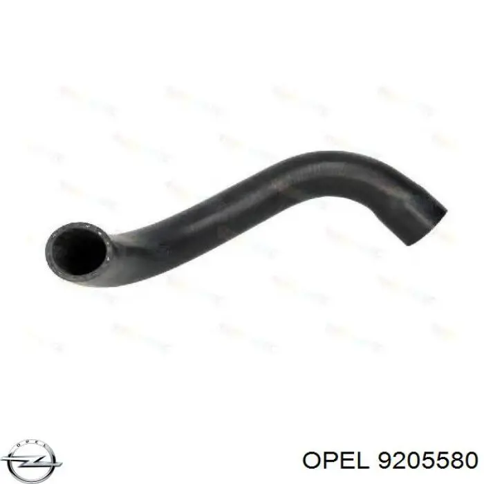 Шланг/патрубок радіатора охолодження, верхній Opel 9205580 ціна, від 15.03 USD
