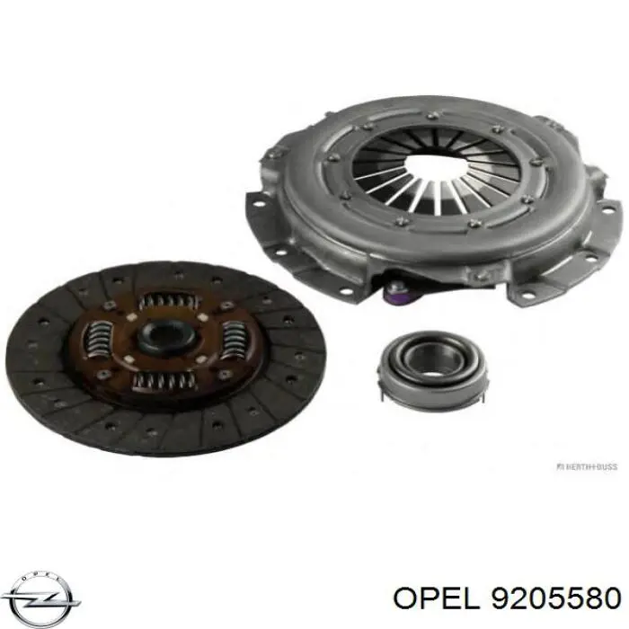 Купити 9205580 Opel Шланг/патрубок радіатора охолодження, верхній